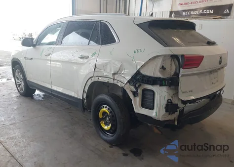 2021 Volkswagen Atlas Cross Sport 3.6L V6 Sel from USA, damaged, VIN 1V2BE2CAXMC235311
